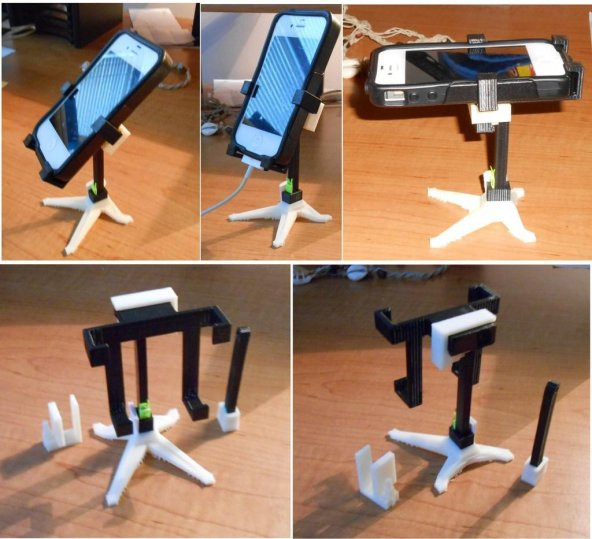 İphone4 - Otterbox Commuter: Masa Standı Plastik Aparat