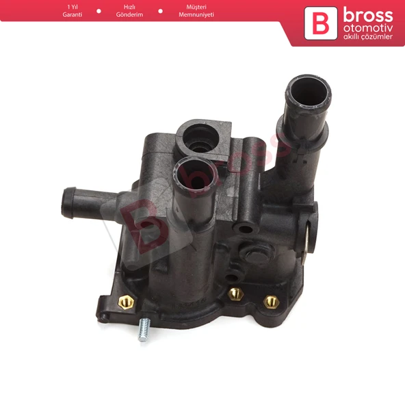 Fiat Chevrolet Alfa Opel İçin Termostat Gövdesi 96984103,1338177 - 4