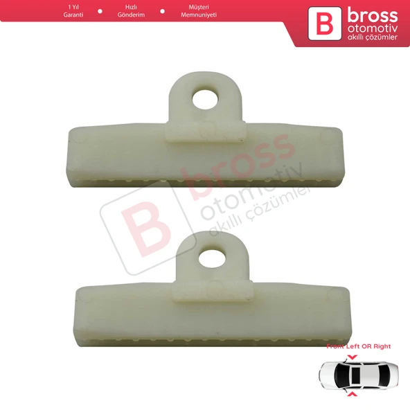 Toyota Corolla Prius Cruiser Hilux Matrix Pontiac Vibe Lexus RX İçin Kapı Cam Tutucu Kızak Klipsi