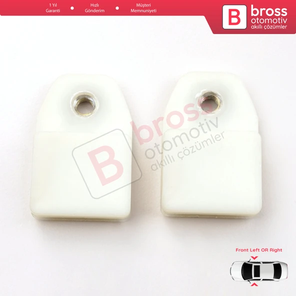 Mitsubishi Lancer Outlander Honda Civic Accord CR-V Jazz 1988-2015 İçin Kapı Cam Tutucu Kızak Klipsi