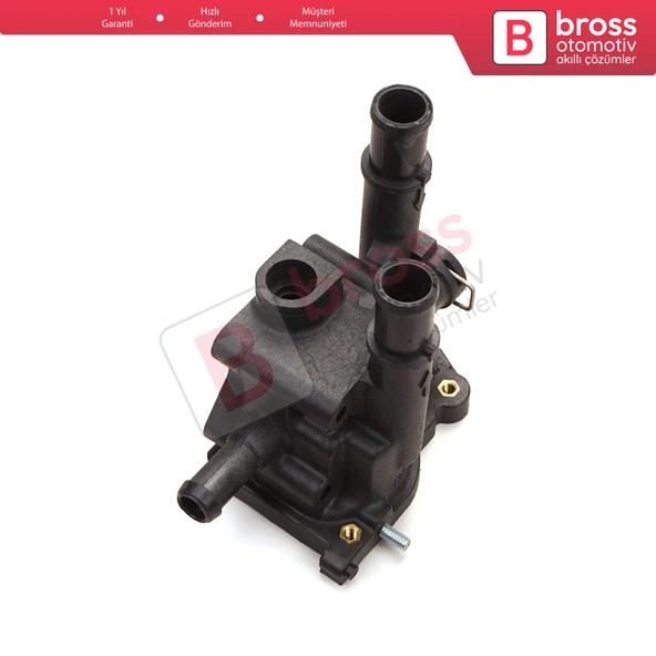 Fiat Chevrolet Alfa Opel İçin Termostat Gövdesi 96984103,1338177 - 3