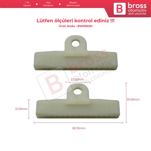 Toyota Corolla Prius Cruiser Hilux Matrix Pontiac Vibe Lexus RX İçin Kapı Cam Tutucu Kızak Klipsi - 5