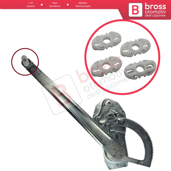 Ford Transit MK5 6 7 EY FY TT9 1994-2014 için Makas Tip Cam Kriko Kayar Pivot Kılavuz Klipsi - 4
