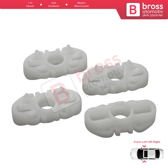 Ford Transit MK5 6 7 EY FY TT9 1994-2014 için Makas Tip Cam Kriko Kayar Pivot Kılavuz Klipsi - 2