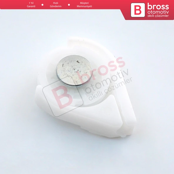 Hyundai Accent 1994-On 82404-0U010 İçin Ön veya Arka Sağ Kapı Cam Kriko Tamir Köşe Makara Seti