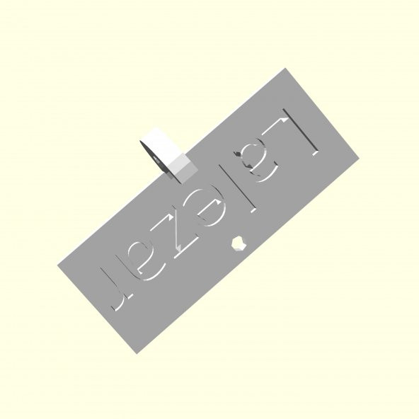 Lalezar Kişiye Özel Üretim Zincirsiz Anahtarlık Tutucu Sevgiliye Eşe Hediyelik Tag Askı Organik Plastikten - 6