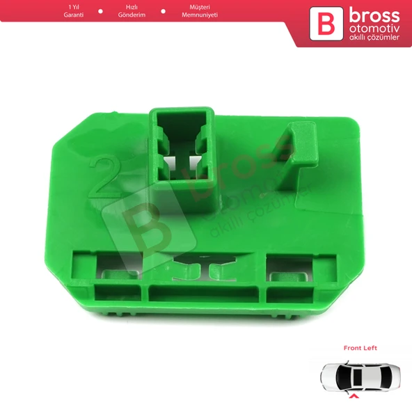 Renault Trucks Premium Kerax Midlum DAF LF 45 55 Volvo FL II FE 1400753 İçin Sol Cam Kriko Klipsi LA - 2