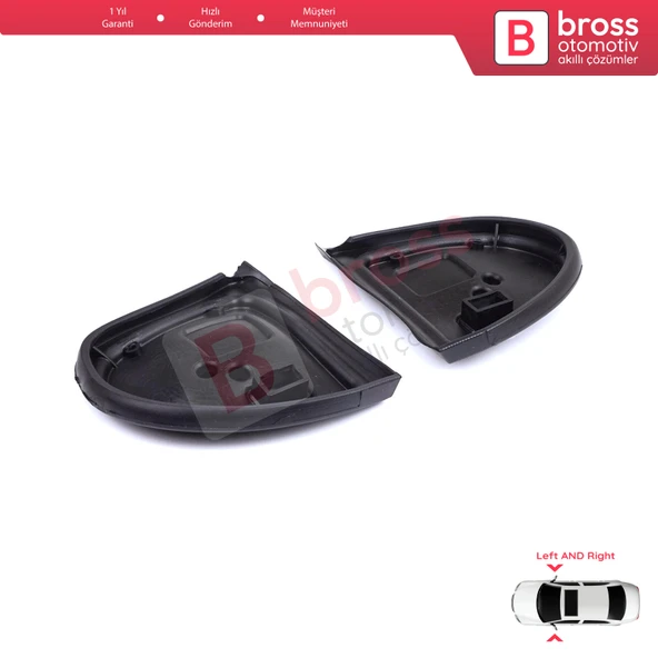 Mercedes W211 S211 W203 S203 A413131418 İçin Sağ ve Sol Yan Dikiz Aynası Kauçuk Contası - 5