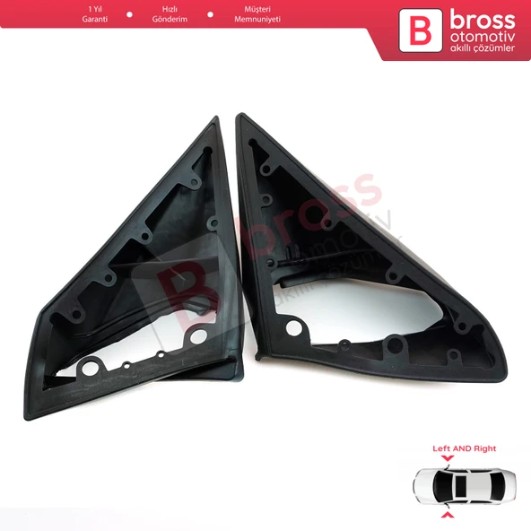 Mercedes W201 W124 A124 C124 S124 İçin Dikiz Aynası Kauçuk Conta A1248107716 - 5