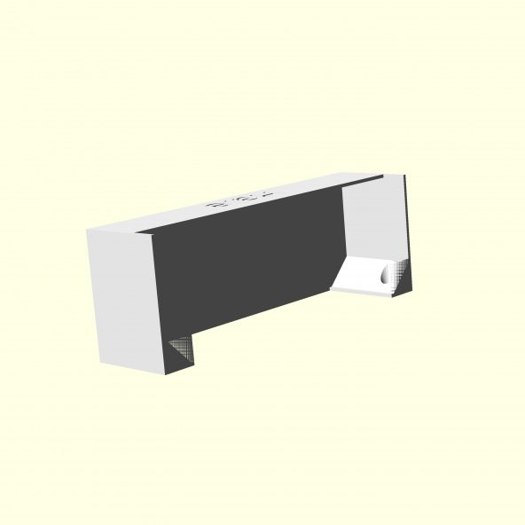 Hale Kişiye Özel Üretim Vidasız Raf Sevgiliye Eşe Hediyelik Askı Organik Plastikten - 8