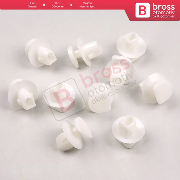 Toyota için 10 Adet Döşeme Paneli Klipsi - 4