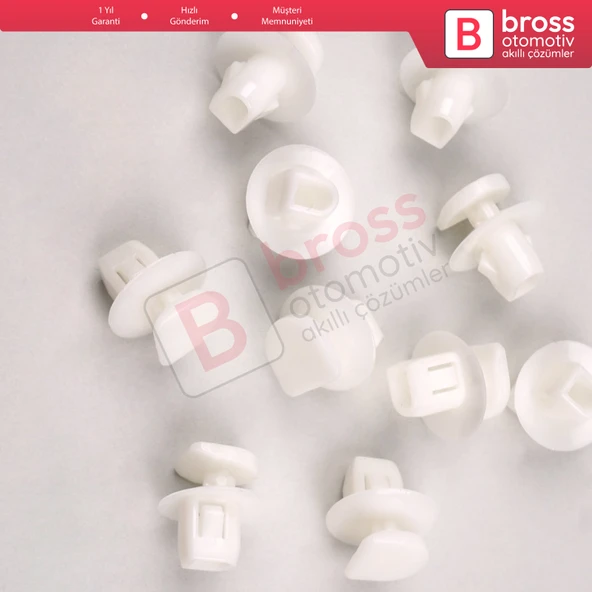 Toyota için 10 Adet Döşeme Paneli Klipsi - 5