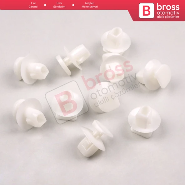 Toyota için 10 Adet Döşeme Paneli Klipsi - 2