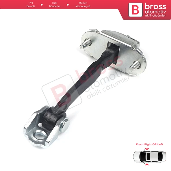 Ford Fiesta MK5 JH JD Fusion JU Fusion İçin Ön Sağ veya Sol Kapı Gergi Yayı 5S6AA23500AB - 4