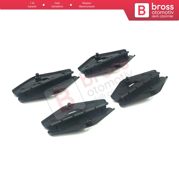 Buick LeSabre DeVille İçin 4 Adet Ön Cam Klavuzu 12337898 - 3