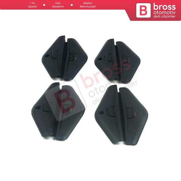 Buick LeSabre DeVille İçin 4 Adet Ön Cam Klavuzu 12337898 - 5