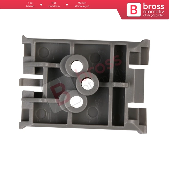 Renault için 10 Adet Plastik Klips Gri - 3