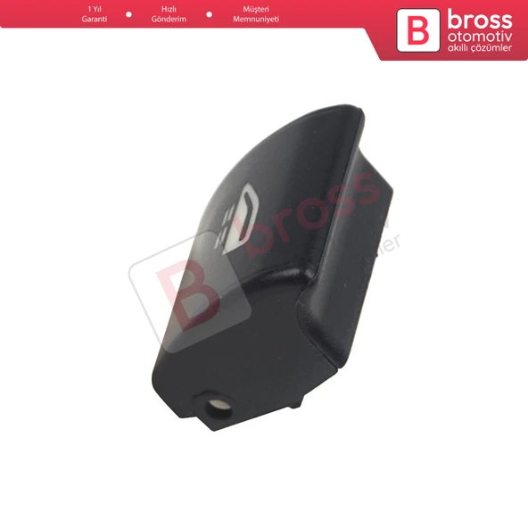 BMW E46 Convertible İçin Arka Kelebek Cam Düğme Kapak 61316902183 - 3