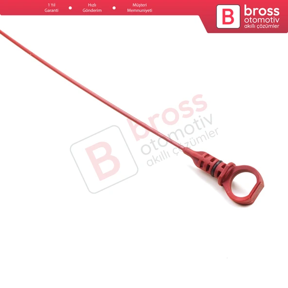 Ford Focus C-Max Fusion Mondeo Fiesta 1.6 TDCI Motor 3M5Q6750EA İçin Yağ Ölçüm Çubuğu 570 mm - Resim 4