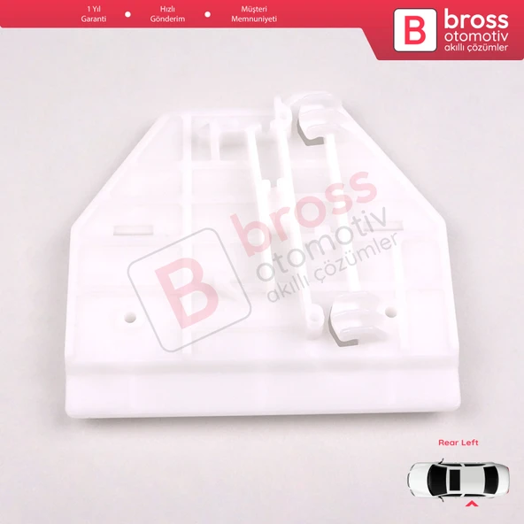 Audi A6 C6 S6 4F 4F2 4F5 2004-2011 4/5 Kapı 4F0839461 İçin Arka Sol Cam Kriko Tamir Klipsi