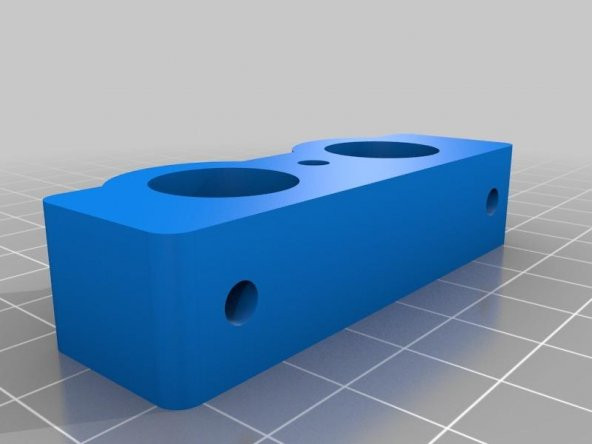Ekobotlar - Çift Hotend Fix. Plastik Aparat - 2