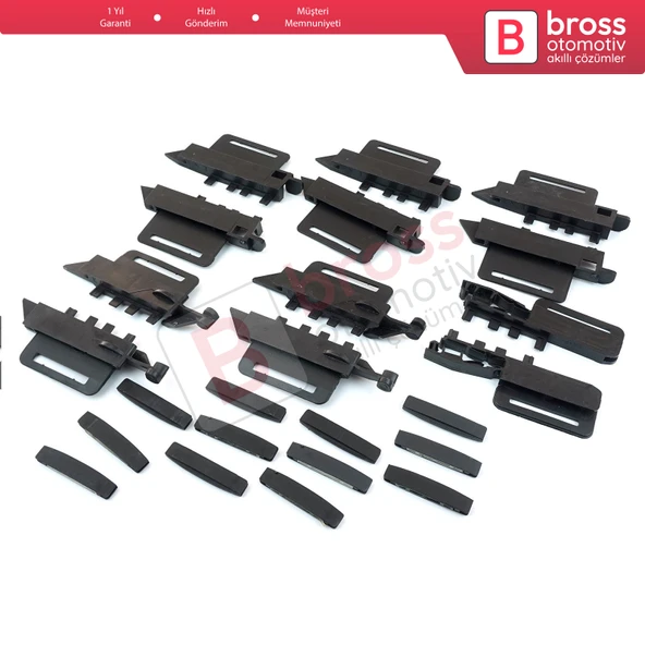 Peugeot 307 SW İçin 24 Parça Tavan Perdesi Tamir Takımı - 2