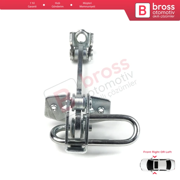 Opel Astra G 1998-2009 4/5 Kapı İçin Ön Sağ veya Sol Kapı Gergi Yayı 160249 24434086 - 4