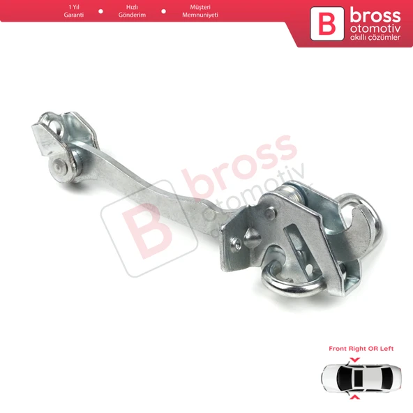 Opel Astra G 1998-2009 4/5 Kapı İçin Ön Sağ veya Sol Kapı Gergi Yayı 160249 24434086 - 3