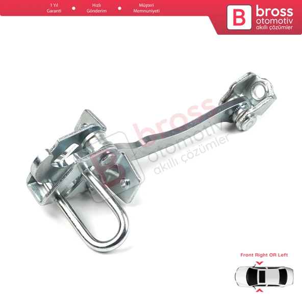 Opel Astra G 1998-2009 4/5 Kapı İçin Ön Sağ veya Sol Kapı Gergi Yayı 160249 24434086 - 2