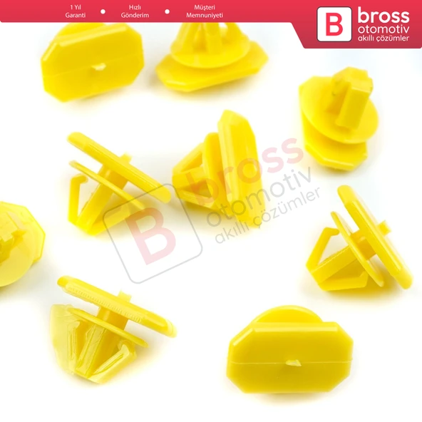 Ford Connect İçin 10 Adet Ön Çamurluk Bakalit Klips 2T14V353129BA - 3