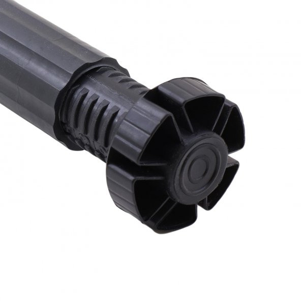 Mobilya Dolap Ünite Tezgah Ayağı Ayarlanabilir 12 cm Siyah Denge Ayak (4 ADET) - 5
