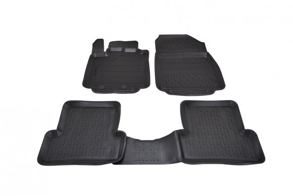 Ekiciler Renault Clio III Hb 06-12 3D Havuzlu Paspas Direksiyon K ürün görseli 1