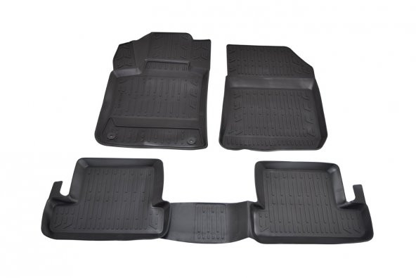 Ekiciler Peugeot 308 12+3D Havuzlu Paspas Direksiyon Kılıfı ürün görseli 1