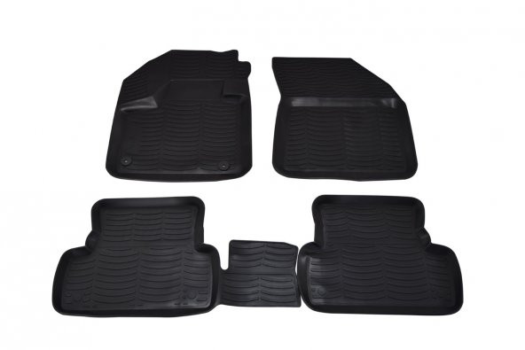 Ekiciler Opel Grandland X 17+3D Havuzlu Paspas Direksiyon Kılıfı ürün görseli 1