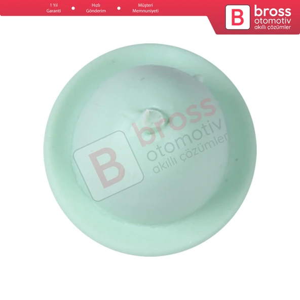 Audi İçin 10 Adet Çamurluk Klipsi Yeşil 1H0853586 - 3