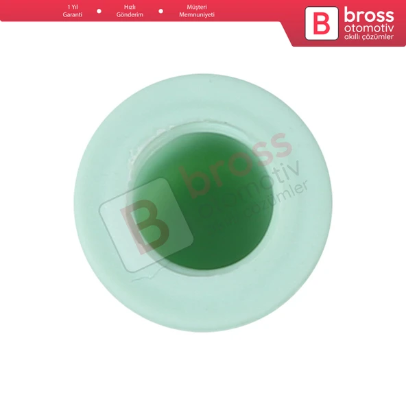 Audi İçin 10 Adet Çamurluk Klipsi Yeşil 1H0853586 - 2