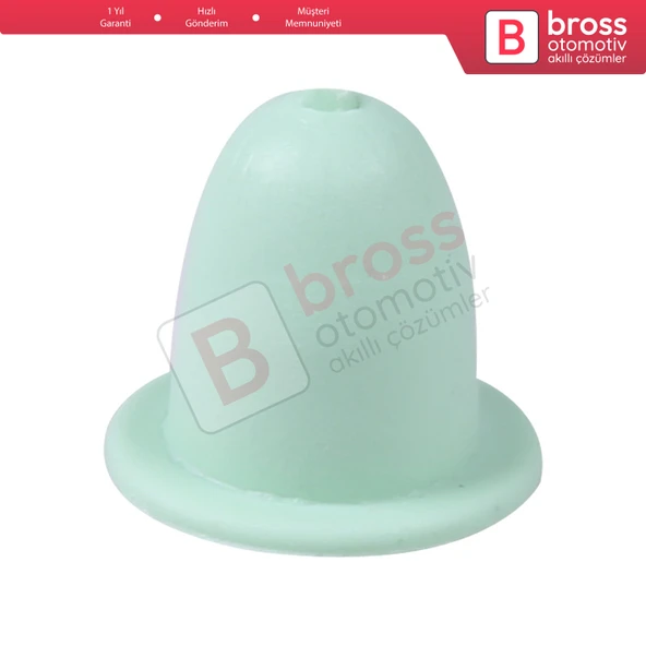 Audi İçin 10 Adet Çamurluk Klipsi Yeşil 1H0853586