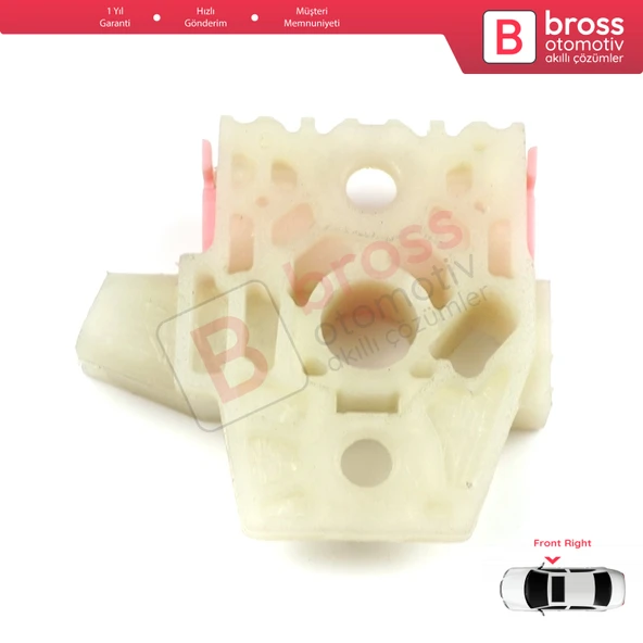 VW Golf MK6 A6 5K AJ5 2008-20014 5-Kapı 5K0837462 İçin Elektrikli Ön Sağ Cam Kriko Tamir Klipsi B - 2