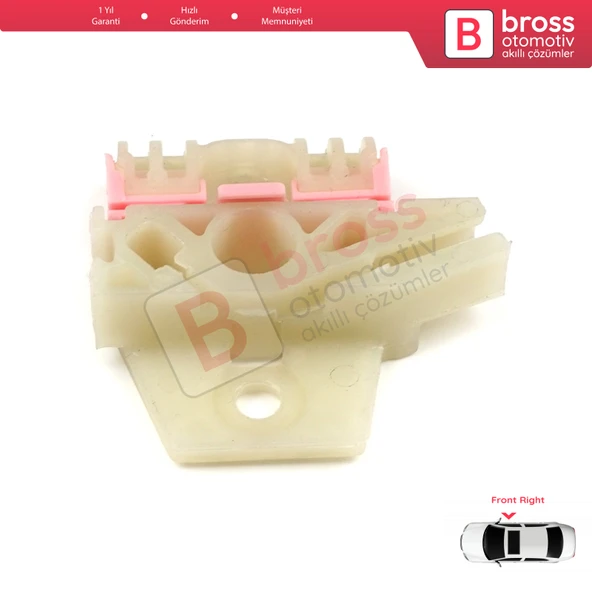 VW Golf MK6 A6 5K AJ5 2008-20014 5-Kapı 5K0837462 İçin Elektrikli Ön Sağ Cam Kriko Tamir Klipsi B - 4