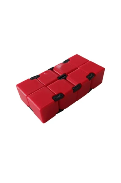 Stres Küpü Infinity Magic Cube - Kırmızı - 2