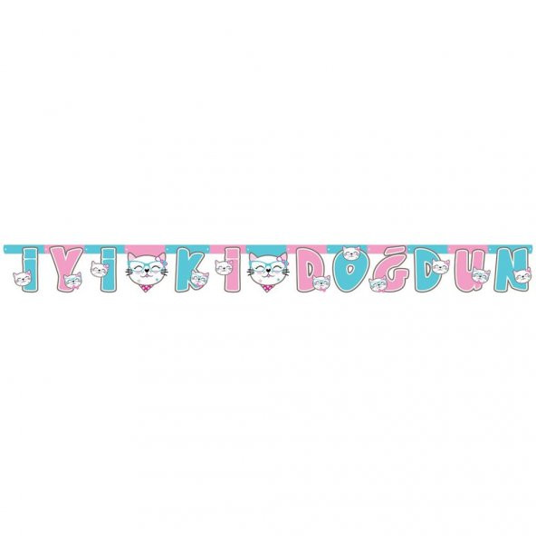 TMC9813 Miss Cat, İyi Ki Doğdun Set 2.5 m