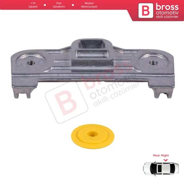 BMW 5 E39 1996-03/1999 4/5 Kapı Makyajsız Kasa 51358159836 İçin Arka Sağ Cam Kriko Tamir Ayağı