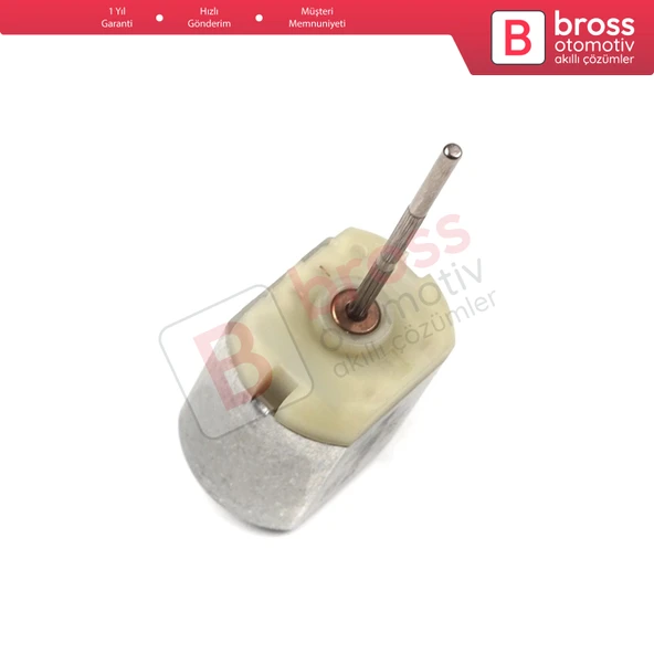 Araç Kapı Depo Kilit Dikiz Ayna Tamir İçin FC280 12V DC 28.30 mm Yivli Şaft Motor - 5