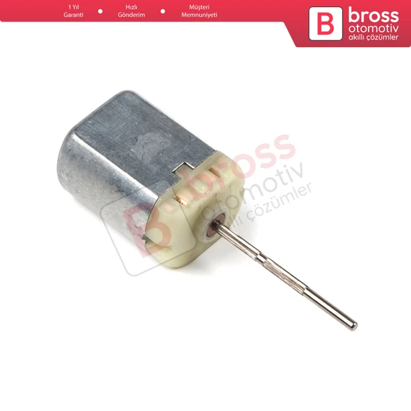 Araç Kapı Depo Kilit Dikiz Ayna Tamir İçin FC280 12V DC 28.30 mm Yivli Şaft Motor - 2