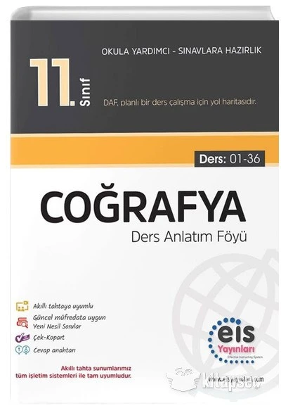 11. Sınıf Coğrafya Ders Anlatım Föyü Eis Yayınları
