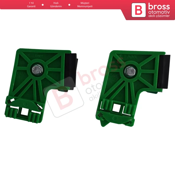 VW Polo Classic 6KV2 için Ön Sağ Cam Kriko Klips Seti - 2