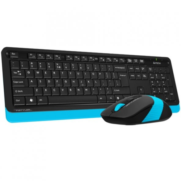 A4 Tech FG1010 Q Kablosuz MM Klavye Mouse Mavi - 2