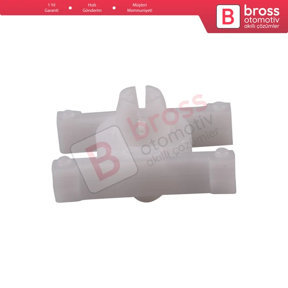 BMW için 10 Adet Kapı Panel Klipsi Beyaz 51131829904 - Resim 4