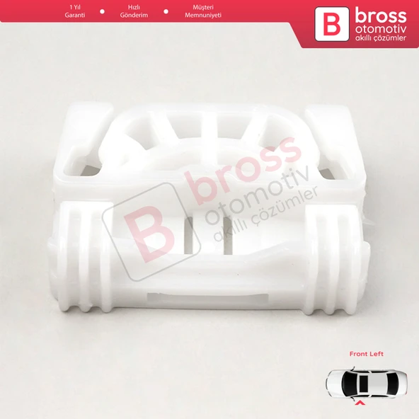 Mercedes Vito Viano Mixto MK2 W639 2011-2014 6397200446 İçin Ön Sol Kapı Cam Kriko Tamir Plastiği - 3