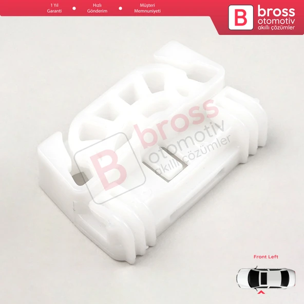 Mercedes Vito Viano Mixto MK2 W639 2011-2014 6397200446 İçin Ön Sol Kapı Cam Kriko Tamir Plastiği - 4